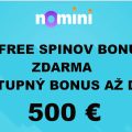 NOMINI Casino – 200 Free spinov