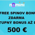 NOMINI Casino – 200 Free spinov