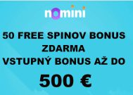 NOMINI Casino – 200 Free spinov
