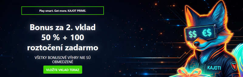 Kajot casino bonus 2